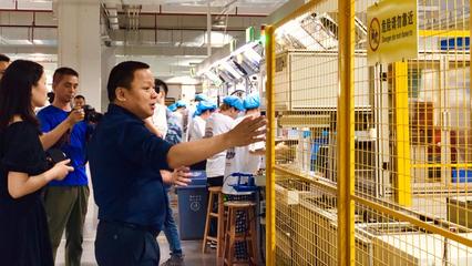 不負期望,智造咖香 京東攜知名媒體探訪百勝圖技術(shù)交流